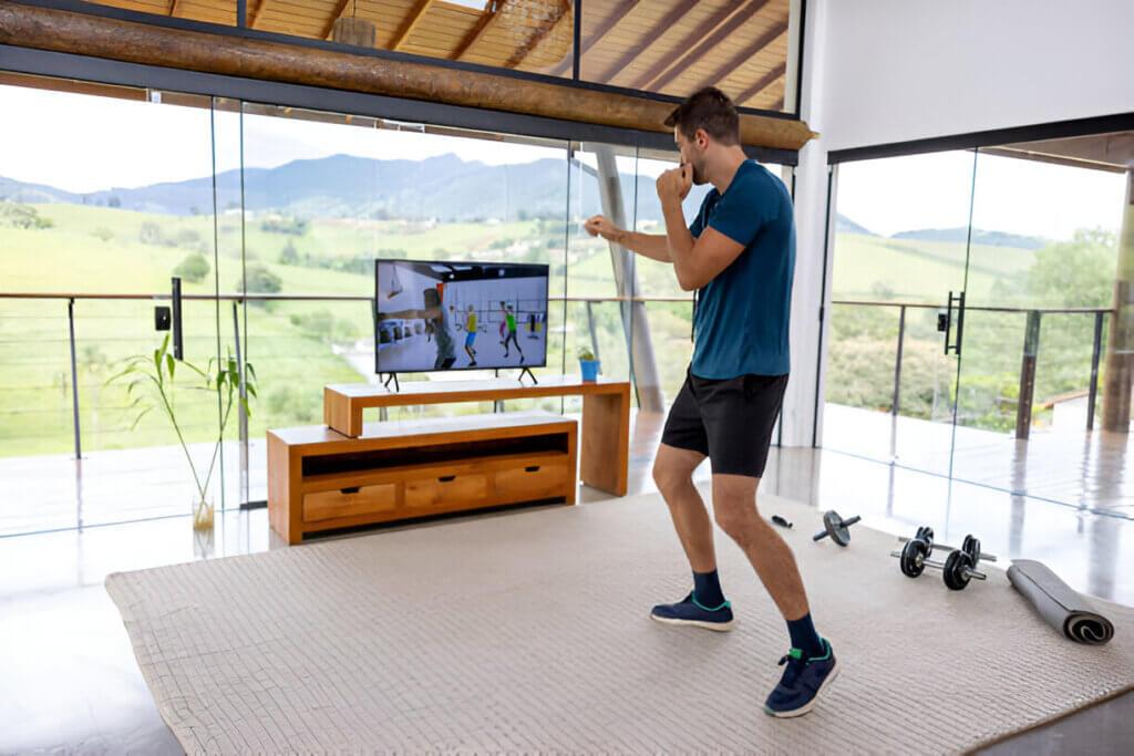 Home workout Kickboxing